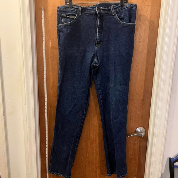 🐻Size W38"/L38" - Lee - Dark Blue Jeans - Picture 1 of 6